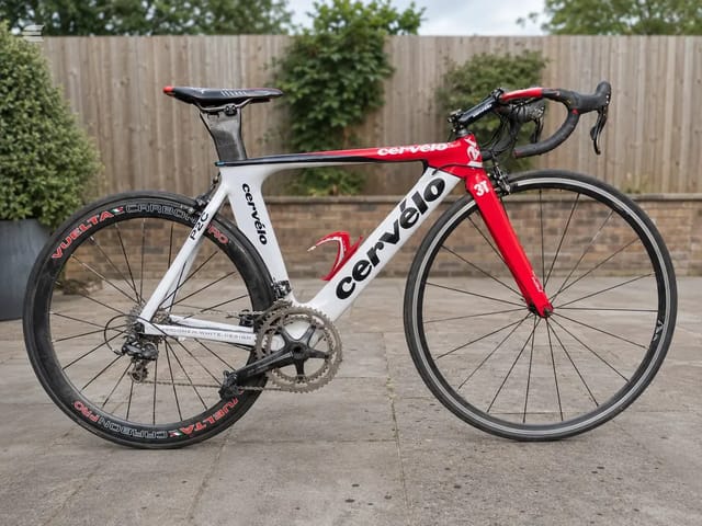 Cervelo P2C Carbon Road Bike, 50cm, Campagnolo Chorus