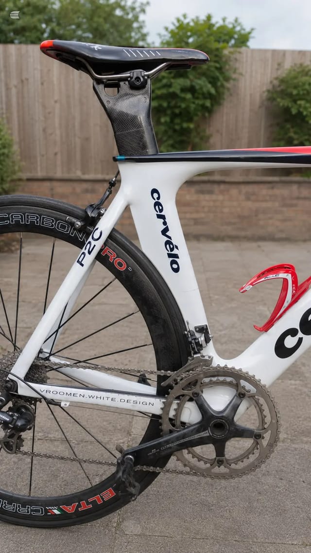 Cervelo P2C Carbon Road Bike, 50cm, Campagnolo Chorus, photo 6 of 8