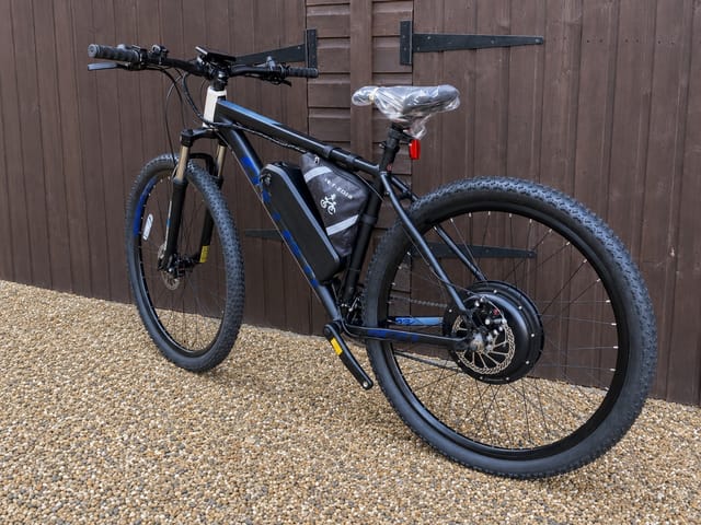 Carrera Hellcat Electric Mountain Bike, Custom 1500W Hub Motor, 48V 672Wh, 29in, photo 4 of 8