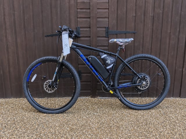 Carrera Hellcat Electric Mountain Bike, Custom 1500W Hub Motor, 48V 672Wh, 29in, photo 2 of 8