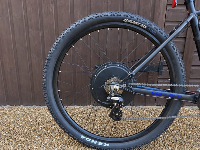 Carrera Hellcat Electric Mountain Bike, Custom 1500W Hub Motor, 48V 672Wh, 29in, photo 7 of 8