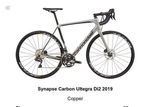 2019 Cannondale Synapse Carbon Ultegra Di2, photo 4 of 7