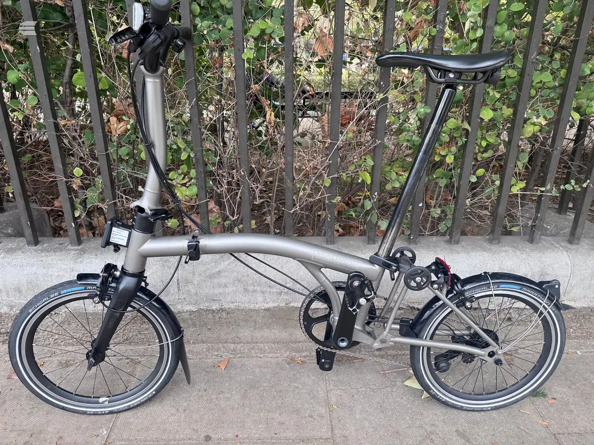 Used 2023 Brompton T Line Folding Bike, photo 3 of 12