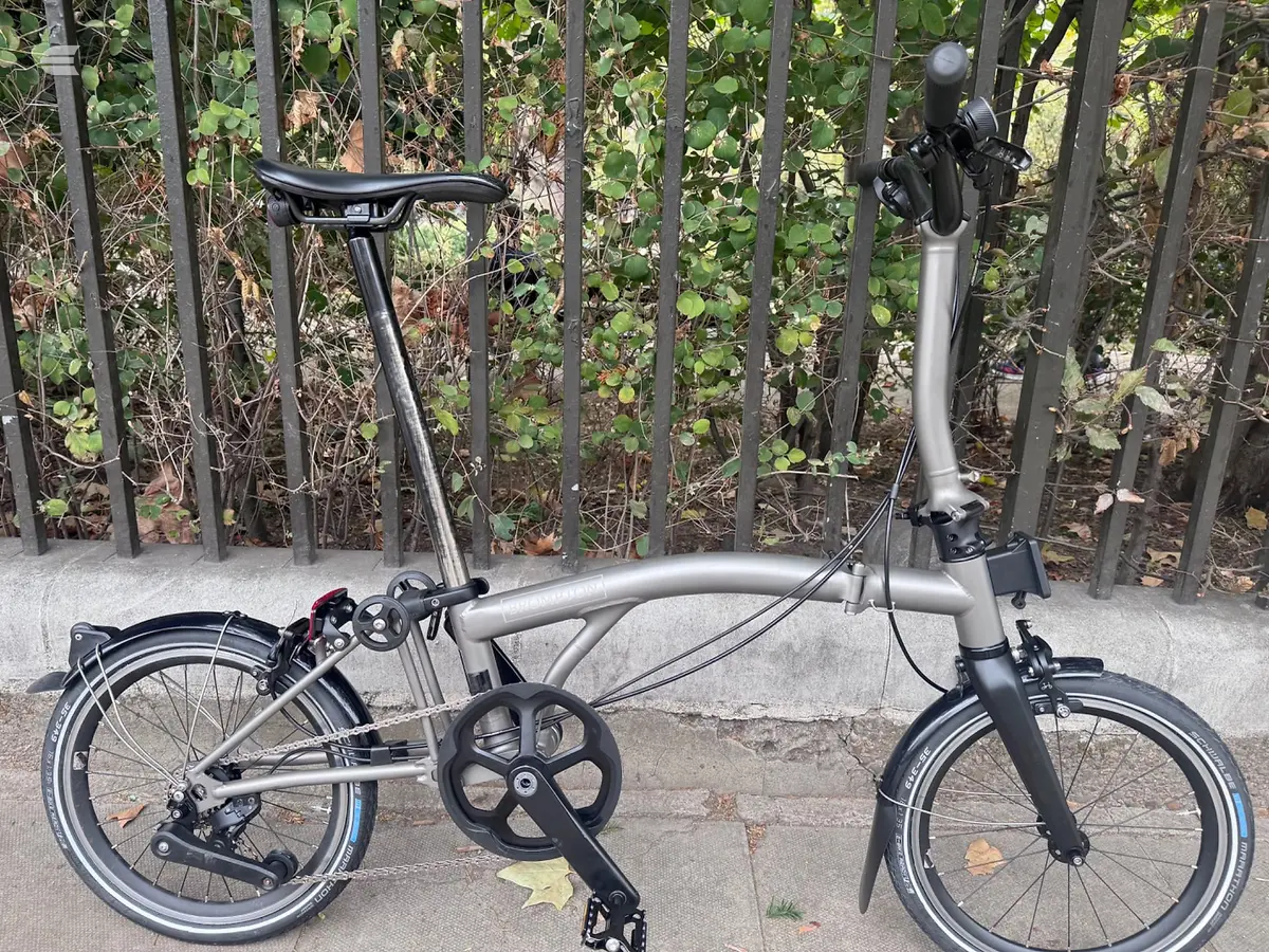 Used 2023 Brompton T Line Folding Bike, photo 2 of 12