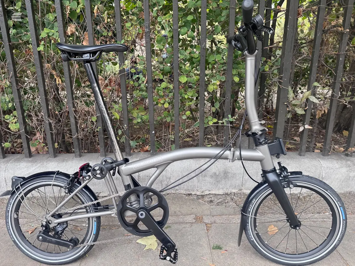 Used 2023 Brompton T Line Folding Bike, photo 5 of 12
