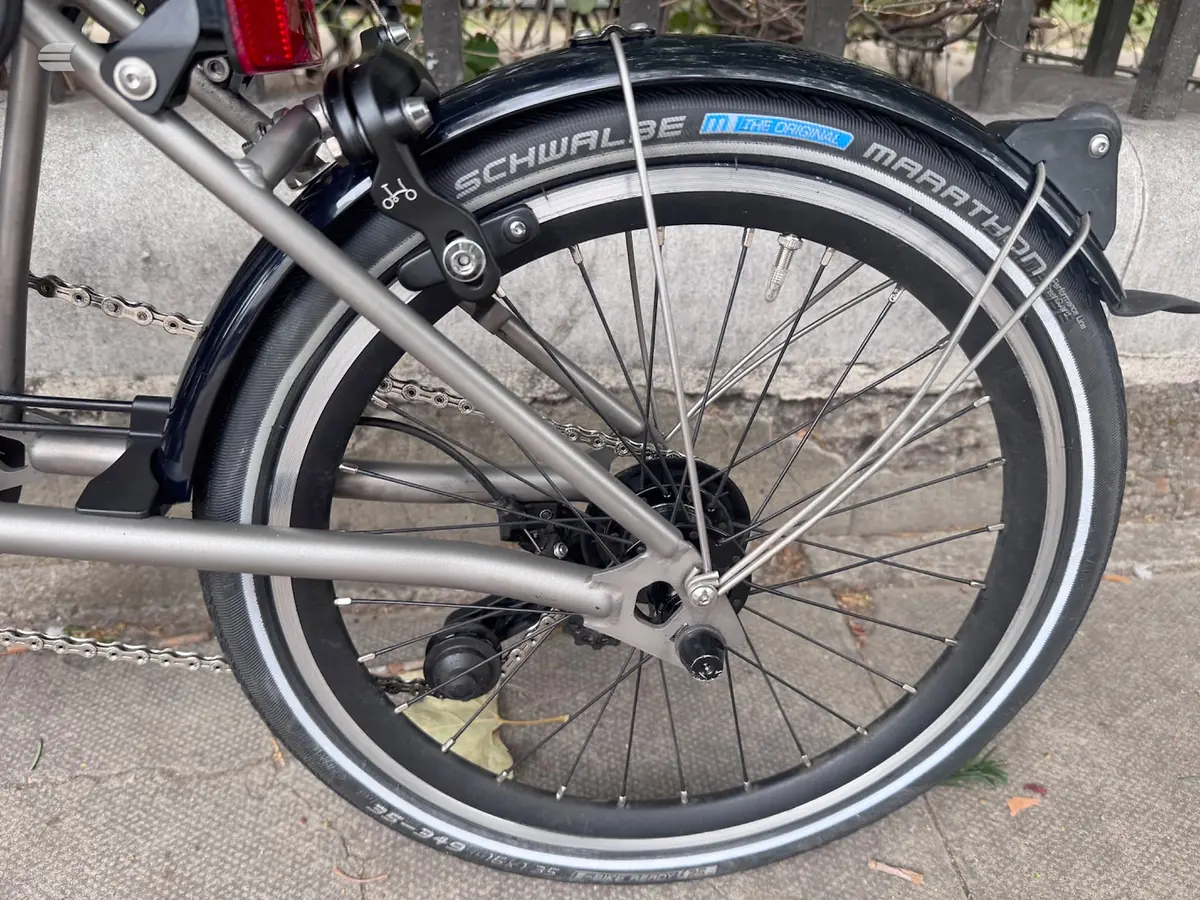 Used 2023 Brompton T Line Folding Bike, photo 8 of 12
