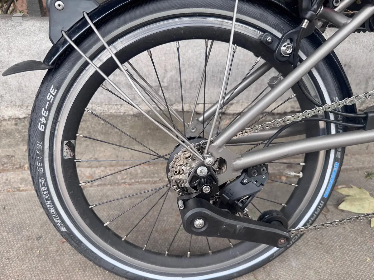 Used 2023 Brompton T Line Folding Bike, photo 10 of 12
