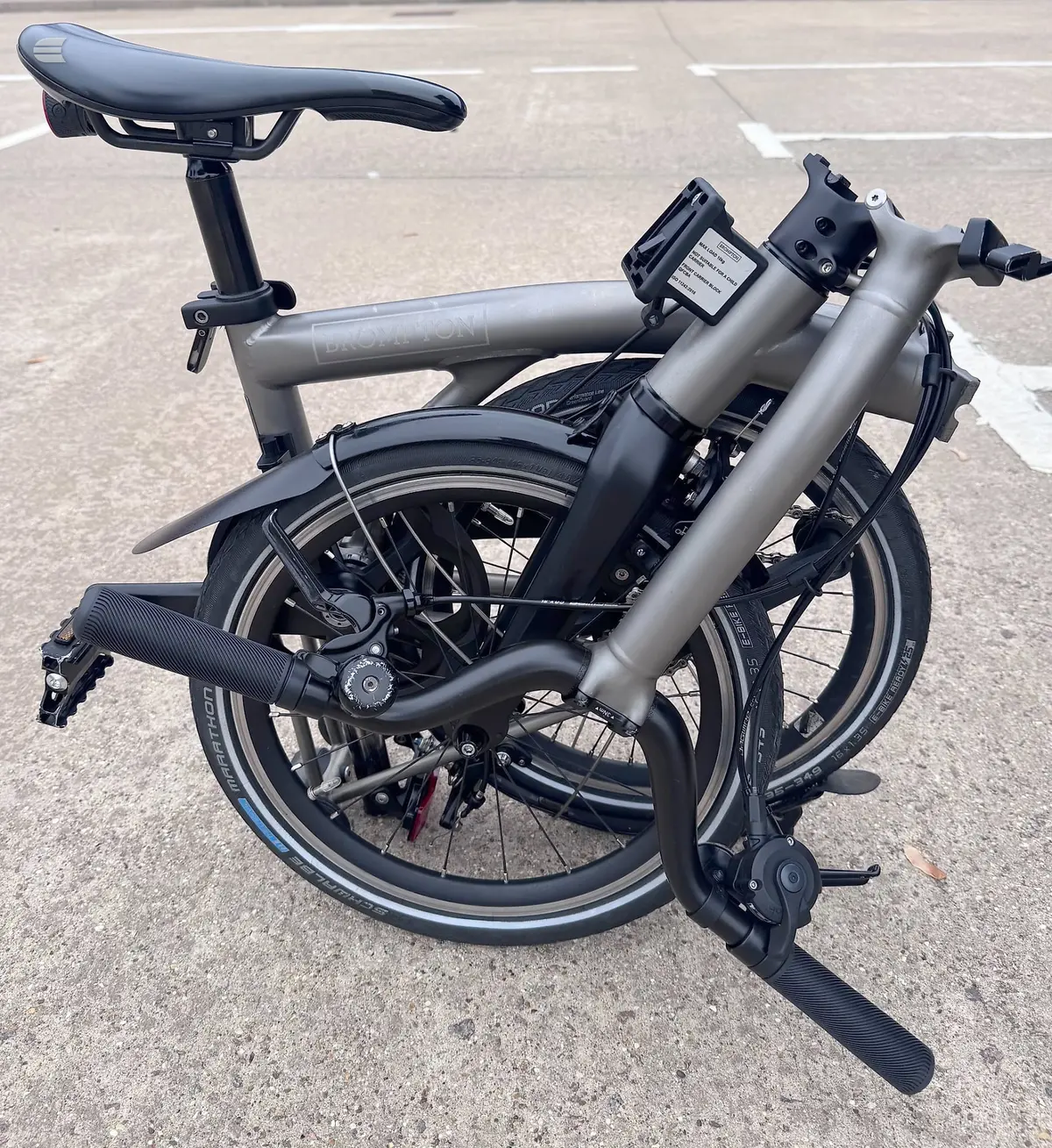 Used 2023 Brompton T Line Folding Bike, photo 11 of 12