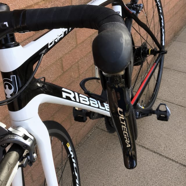 Ribble Gran Fondo Full Carbon Road Bike, Shimano Ultegra Di2, photo 2 of 11