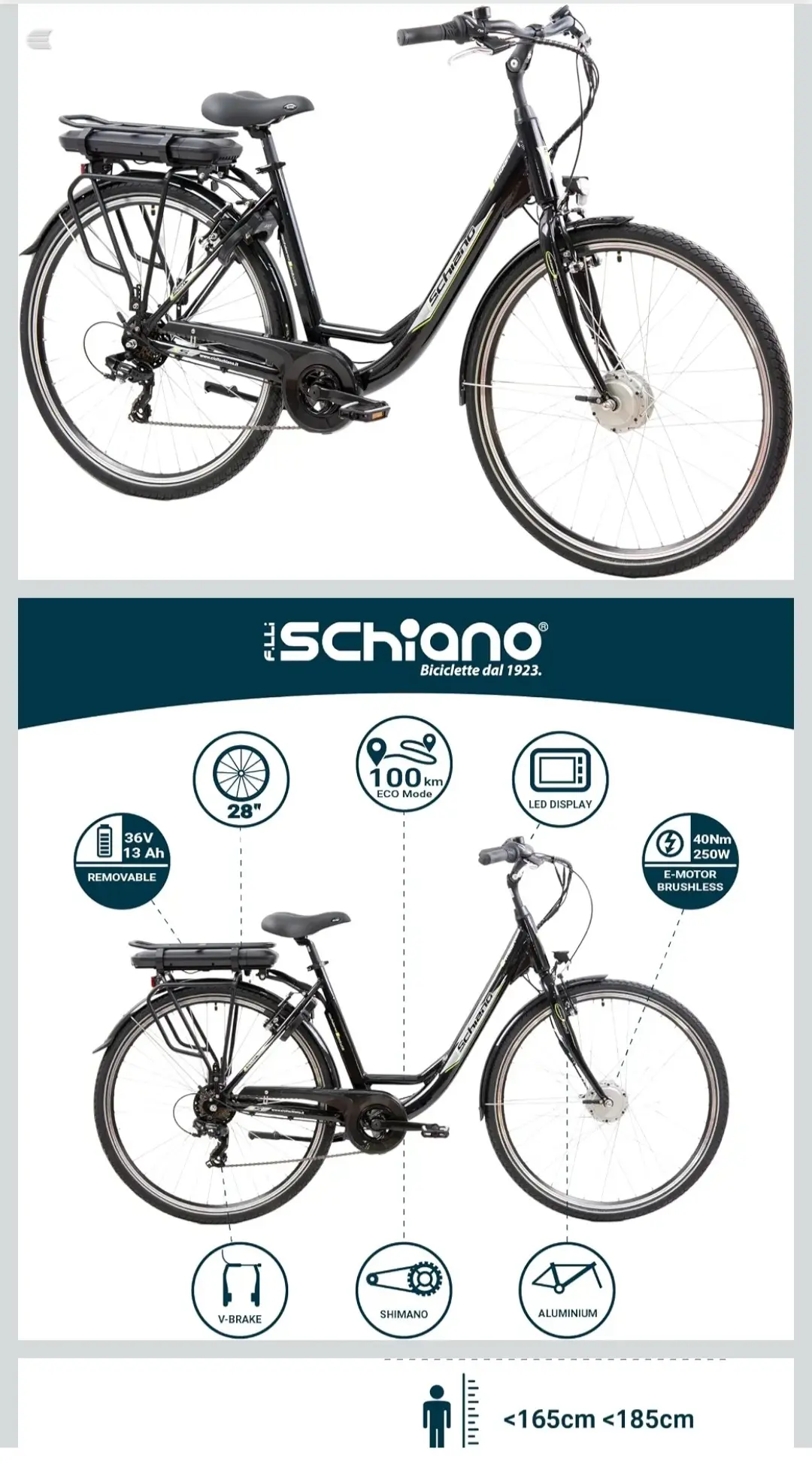 Used F.lli Schiano E-Moon Road Bike, photo 17 of 18