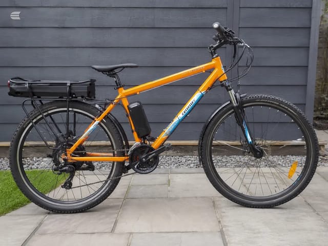 Custom Serious Rockville Electric Mountain Bike, 1000W Hub Motor, 17.5Ah, 20in