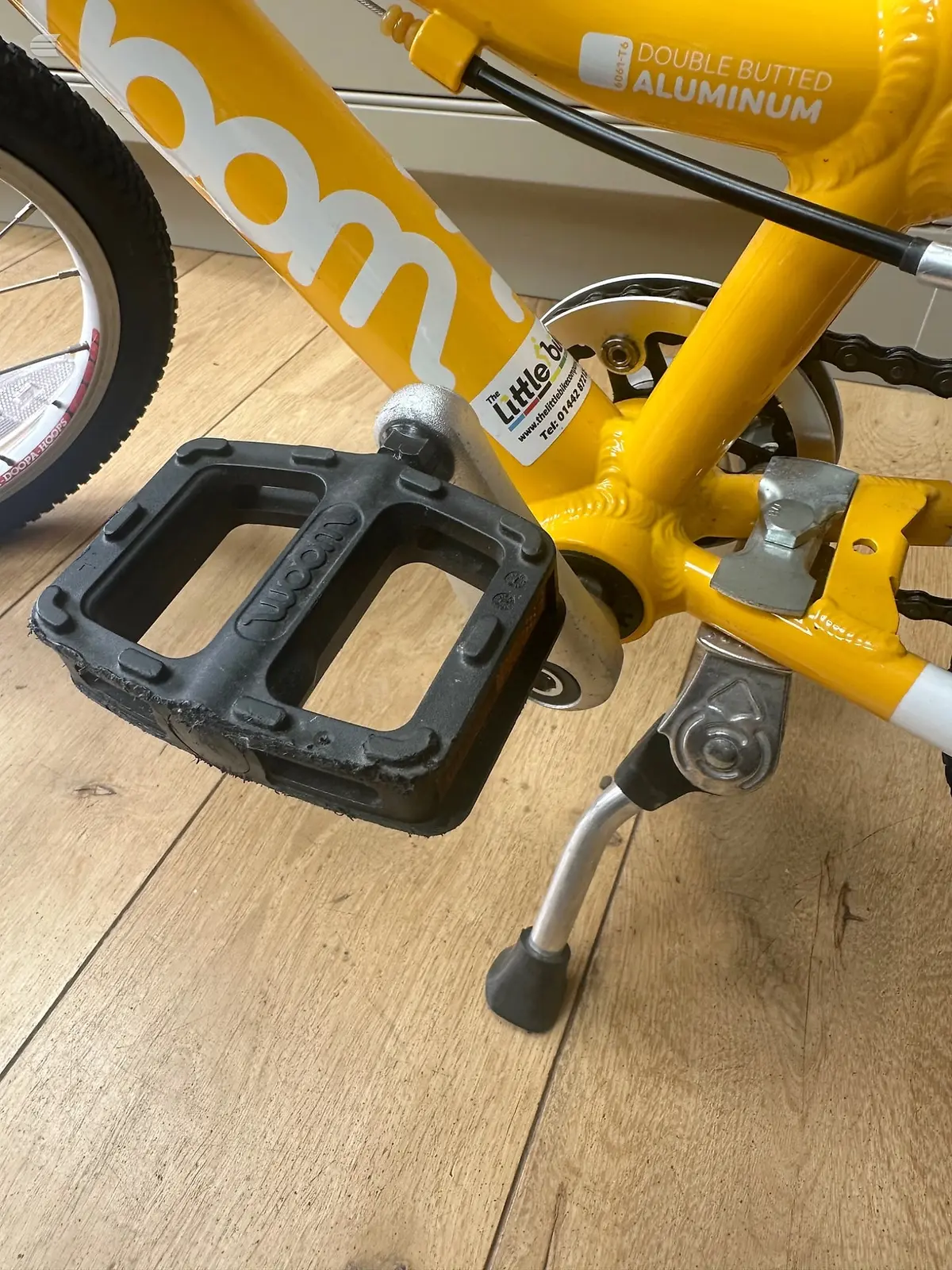 Used WOOM GO 2 14 Kids Bike in Yellow, photo 3 of 17