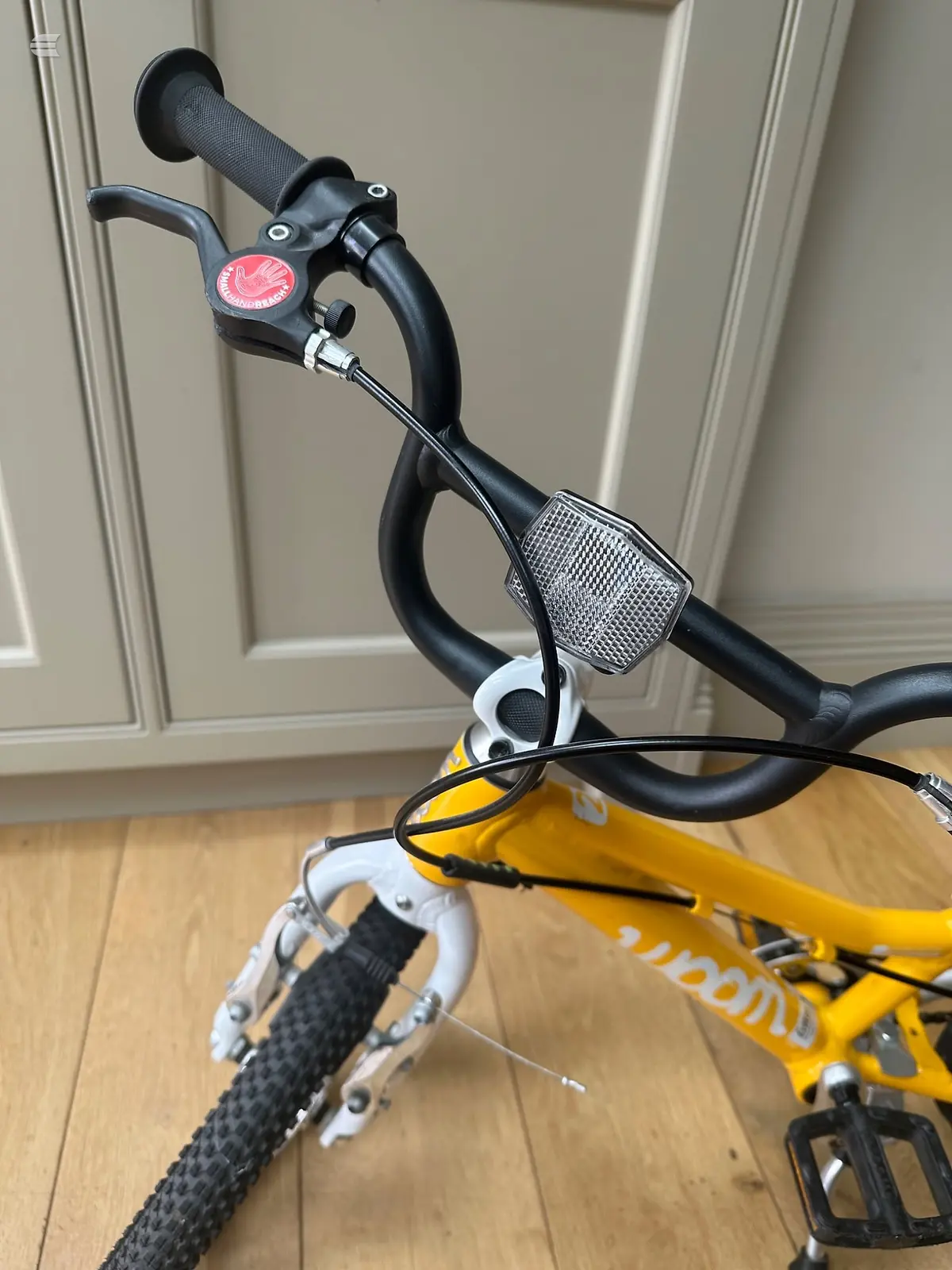 Used WOOM GO 2 14 Kids Bike in Yellow, photo 10 of 17
