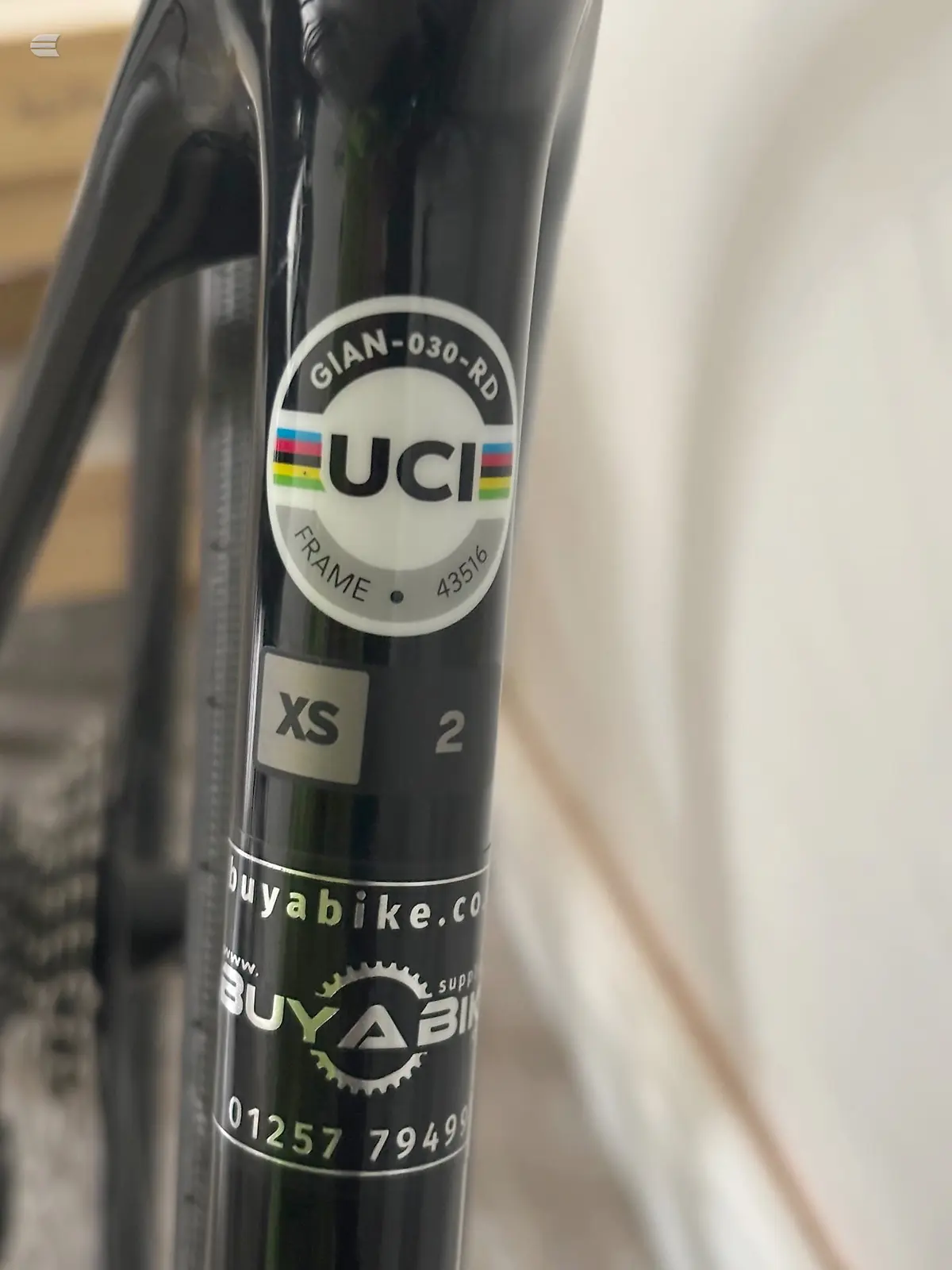 Used 2022 Giant TCR Advanced 2 Disc Road Bike, photo 7 of 14