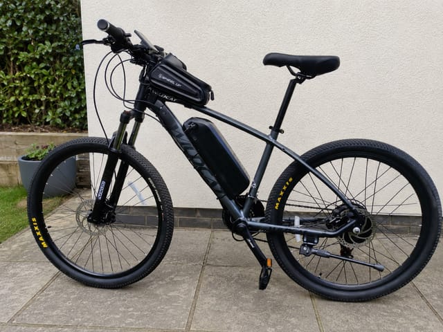 Wildcat Electric Mountain Bike, 500W Hub Motor, 26in, 17in Frame