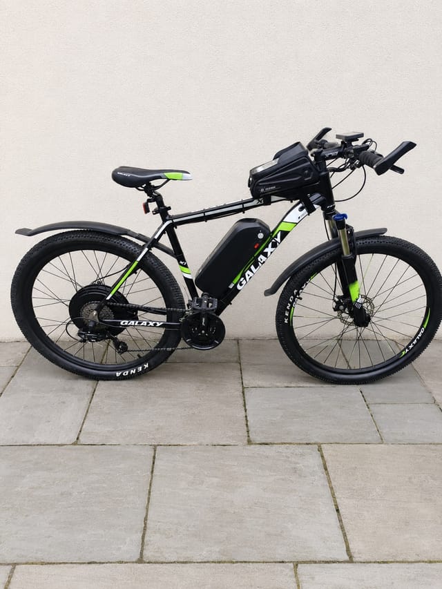 Galaxy X1 Electric Mountain Bike, 1000W Hub Motor, 1200Wh, 20in