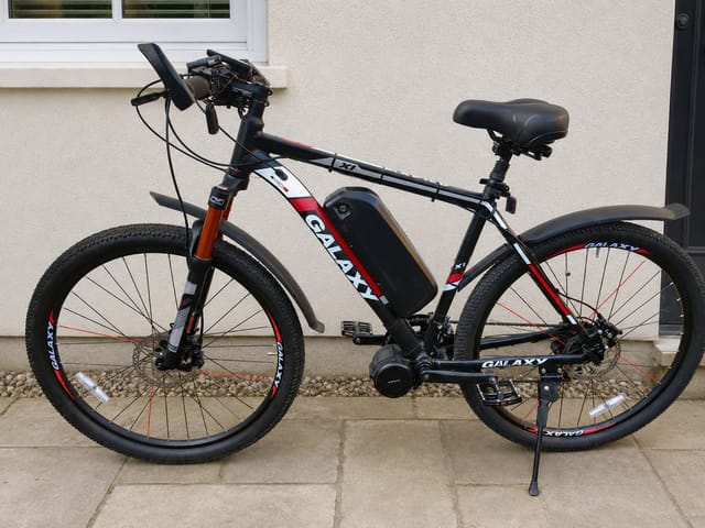 Galaxy X1 Electric Mountain Bike, 750W Mid-Drive, 20in, photo 2 of 10