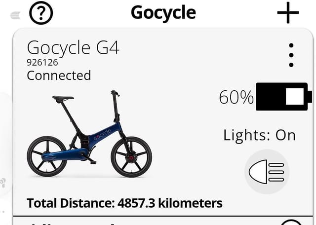 2023 GoCycle Gocycle G4i+ Folding Electric Bike, photo 7 of 9
