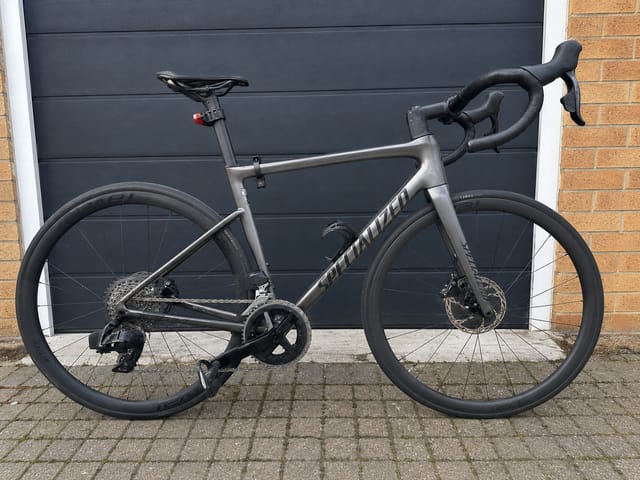 Specialized Tarmac SL8 54cm, Carbon Road Bike, Upgraded Wheels